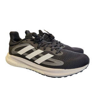 adidas Black and White Athletic Shoes